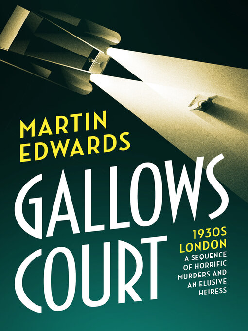 Nimiön Gallows Court lisätiedot, tekijä Martin Edwards - Saatavilla